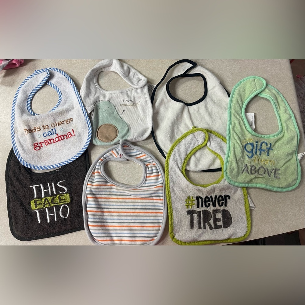 Assorted Baby Bibs Set